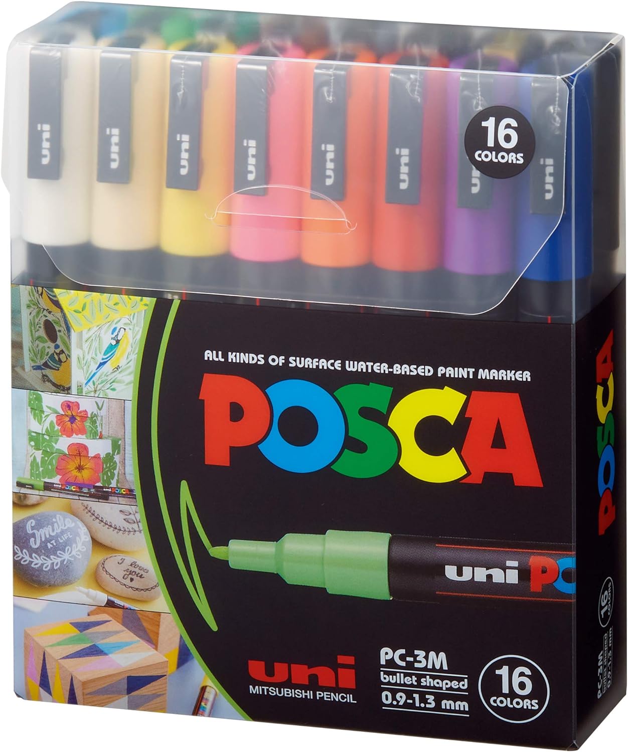 POSCA Desk Set Art Paint Marker Pens Various Colours Christmas Gift Art  Sets Drawing, Canvas, Metal, Terracotta, Paper, Wood Markers -  Israel