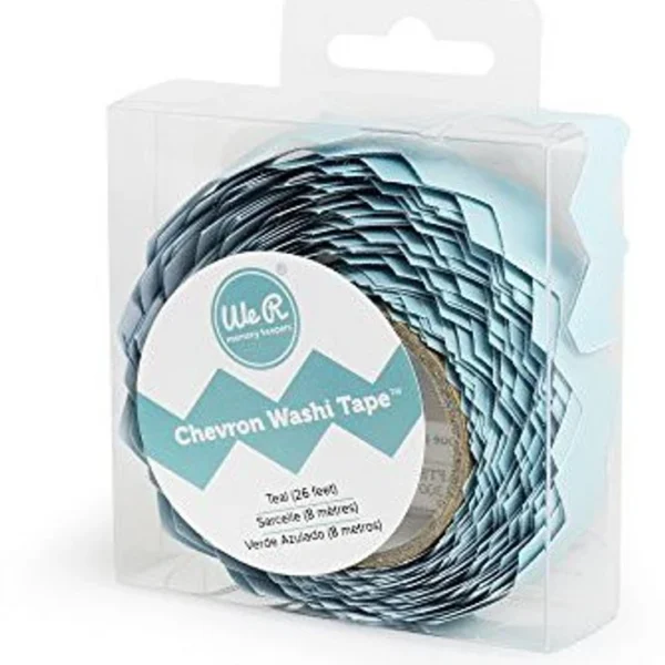 Chevron Washi Tape - Teal