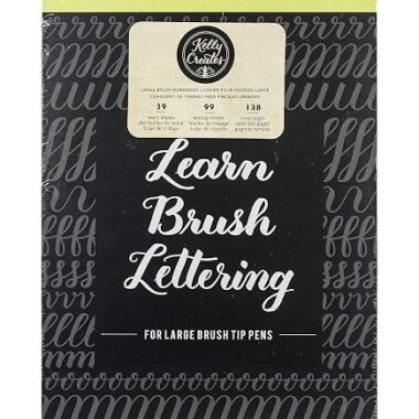 Kelly Creates Large Brush Workbook 8.5"X12.3" 138/Pkg