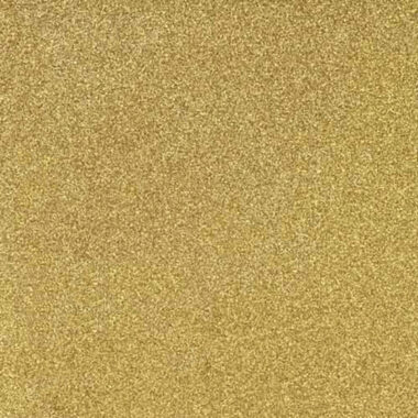 American Crafts Glitter Cardstock 12"X12"- Gold