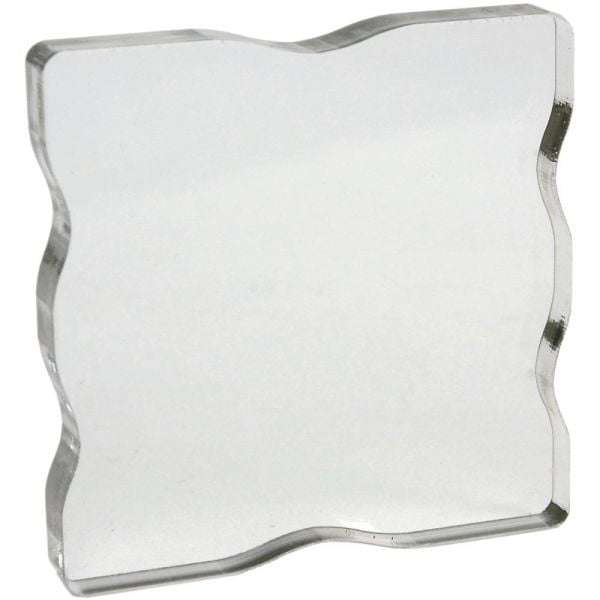 Apple Pie Memories Acrylic Stamp Block W/Grips 3x3"