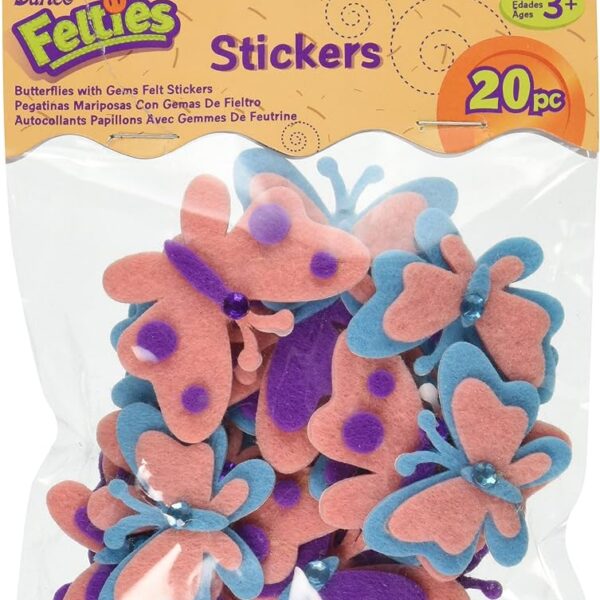 Butterfly Felt Stickers
