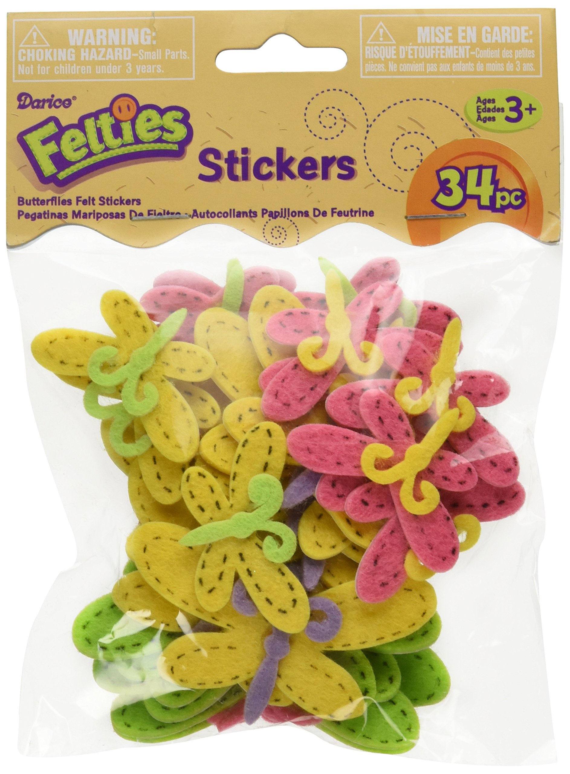 butterfly-felt-stickers-with stitches