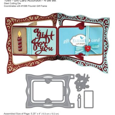 Gift Card Accordion Cutting Die