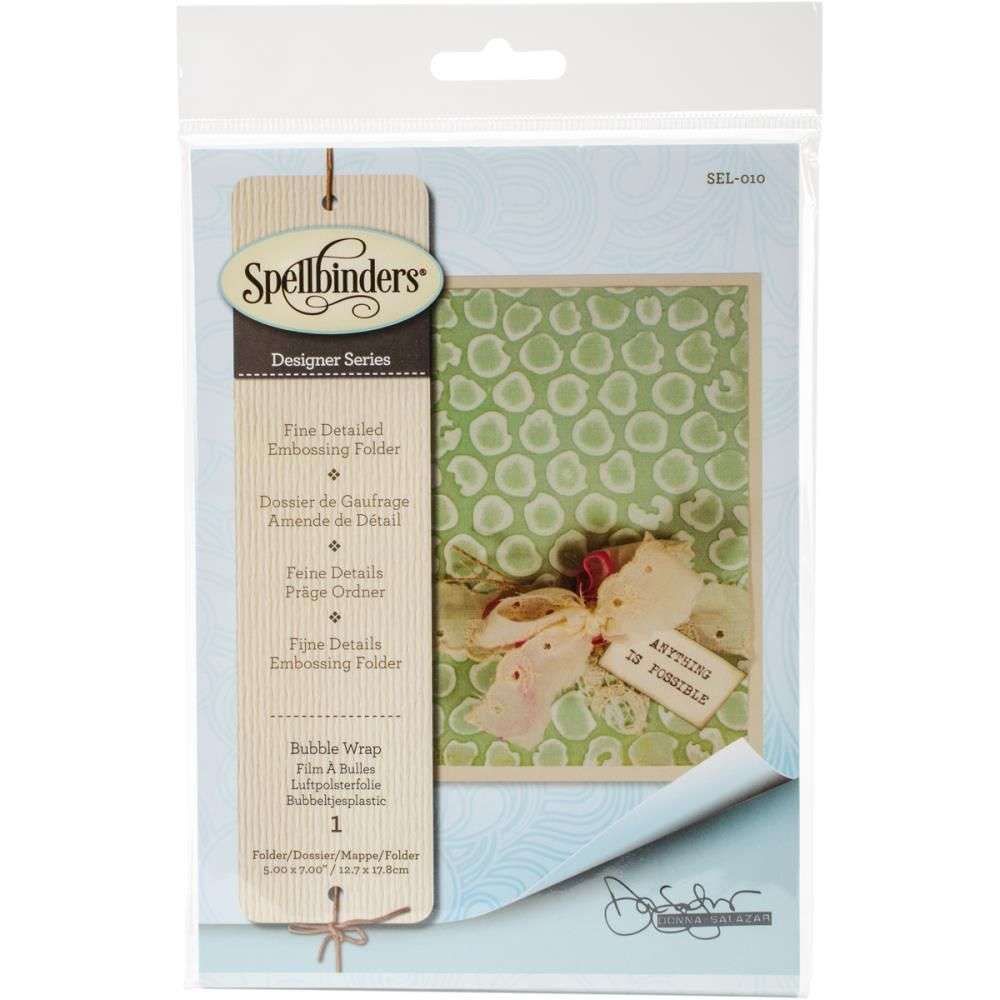 Embossing Folder- Bubblewrap