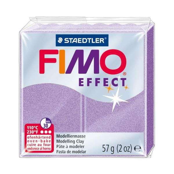 Fimo Effect Polymer Clay 2oz -Lilac Pearl