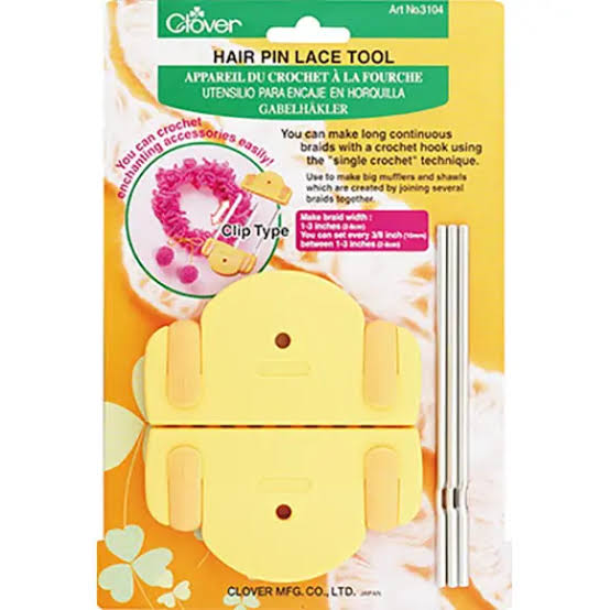 hair0pin-lace tool