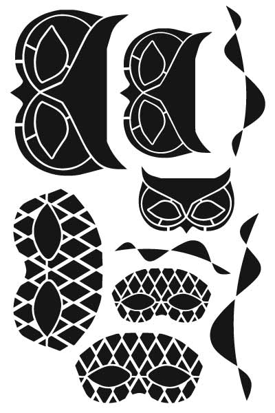joggles-margaret-applin-fearless-face-stencil-system-owl-and-harlequin-mask-all-sizes-57442 joggles-margaret-applin-fearless-face-stencil-system-owl-and-harlequin-mask-all-sizes-57442
