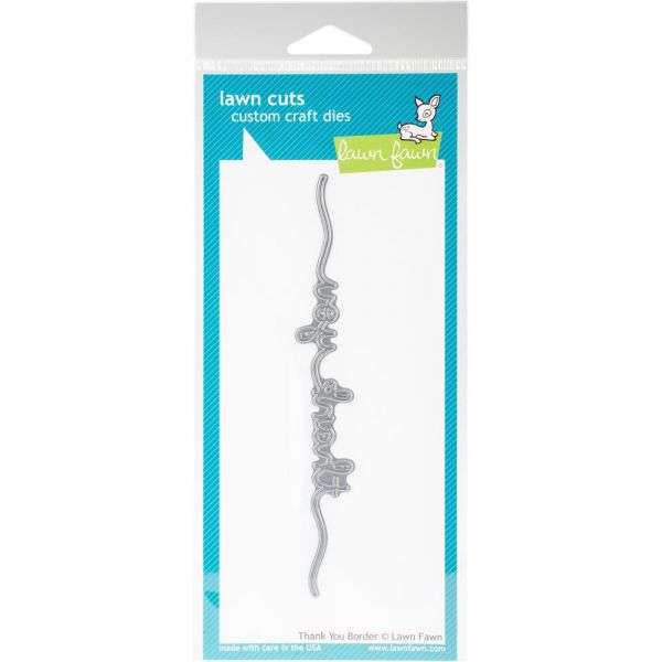Lawn Fawn Diecutting Folder- Celebrate Border