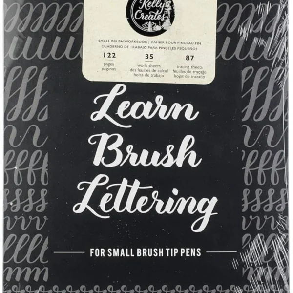 Kelly Creates Small Brush Workbook 8.5"X12.3" 122/Pkg