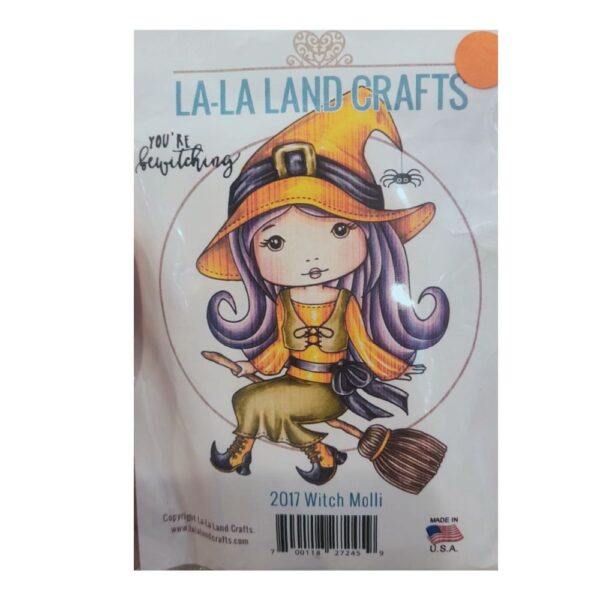 La La Land Cling Stamp- Witch Molly