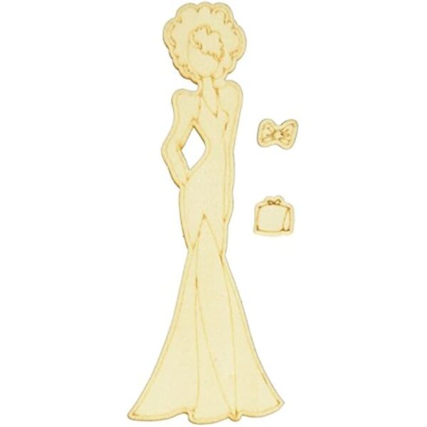 Prima Marketing Laser Cut Wooden Doll - Morgan