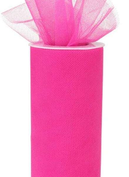 Falk Tulle 6"X25yd Spool - American Beauty