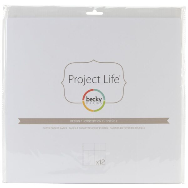 Project Life Photo Pocket Pages 12 per pack 1