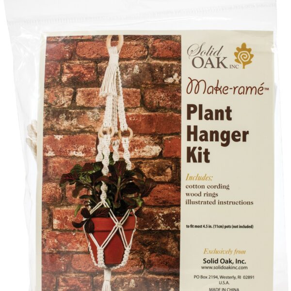Macrame Plant Hanger Kit - 4 Picots