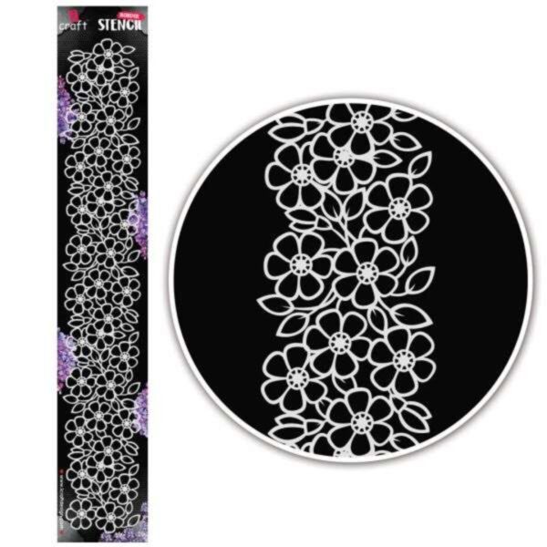 Icraft Border Stencil-8005