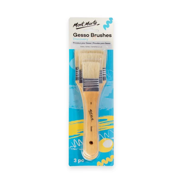 Mont Marte Gesso Brush 3pcs