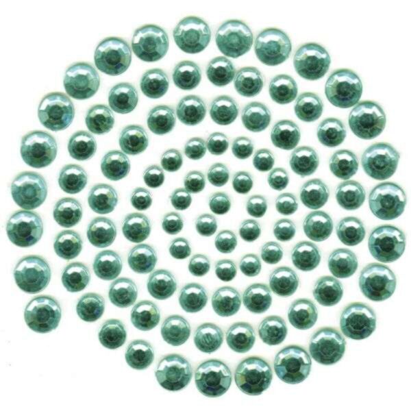 Kaisercraft Adhesive Rhinestones 100/Pkg - Island Lagoon