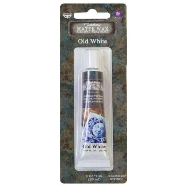Finnabair Art Alchemy Matte Wax .68 Fluid Ounce - Old White