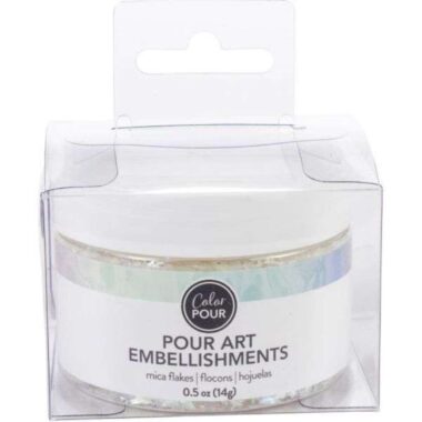 American Crafts Color Pour Mica Flakes .5oz