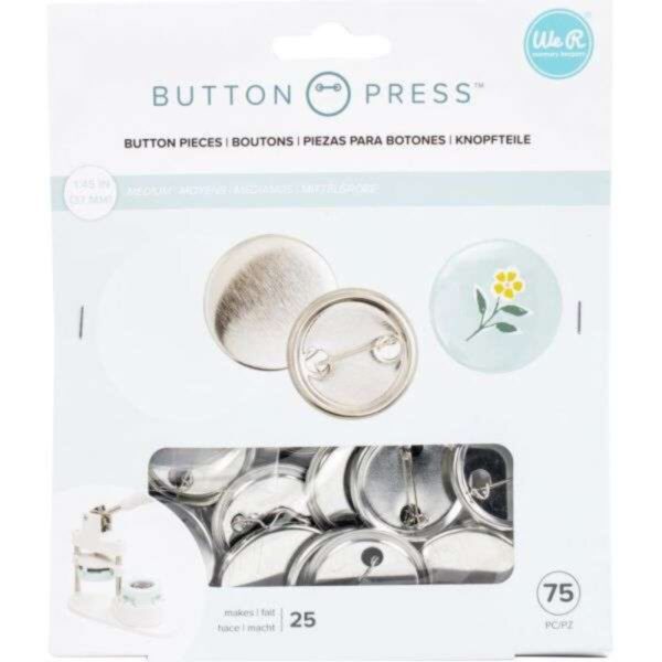 We R Memory Keepers Button Press Refill Pack 25/Pkg