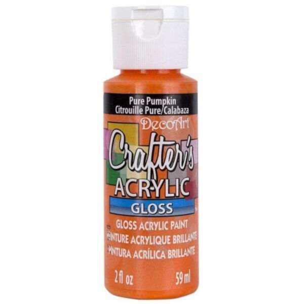 Crafter's Acrylic All-Purpose Specialty Paints 2oz- Pure Pumpkin