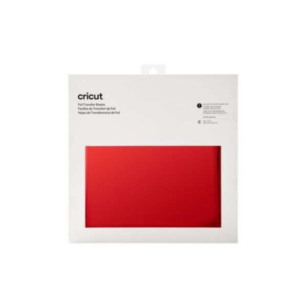 Cricut Foil Transfer Sheets 8pcs - Red