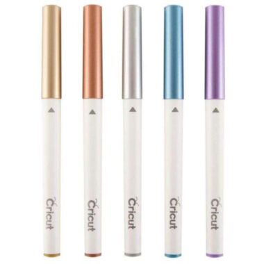 Cricut Metallic Medium Point Pen Set 5pcs