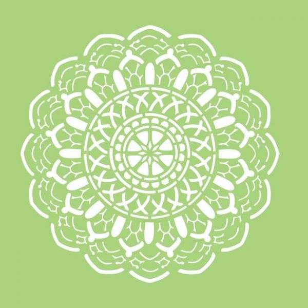 Kaisercraft Designer Template 6"X6"Crochet Doily