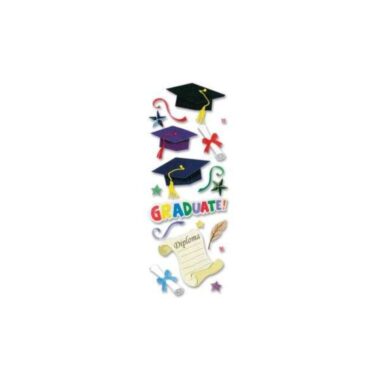 Touch Of Jolee's Dimensional Stickers - Graduation