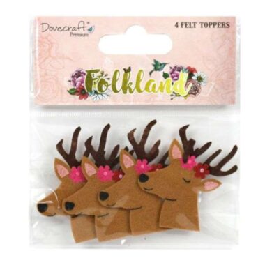 Dovecraft Folkland Felt Toppers