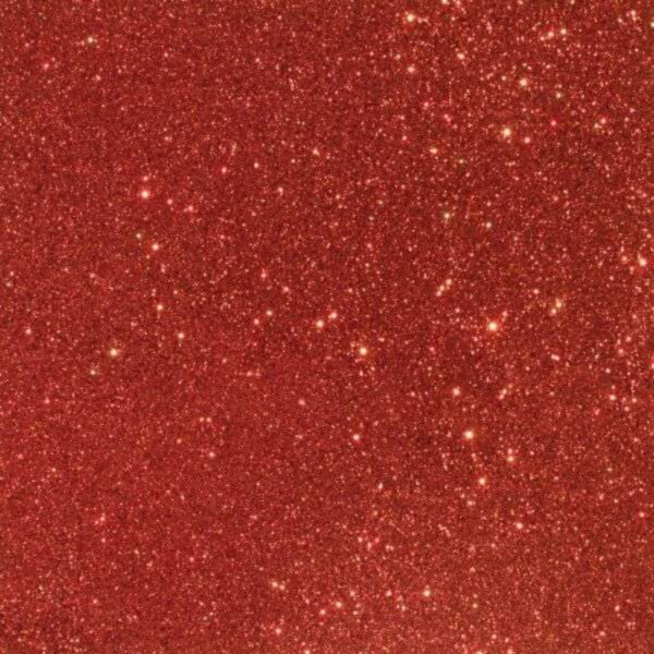 American Crafts DuoTone Glitter Cardstock 12"X12" - Crimson
