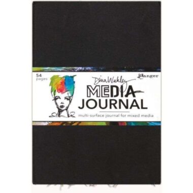 Dina Wakley Media Journal 10"X14.25" - Black