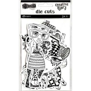 Dylusions Creative Dyary Die Cuts- 391046