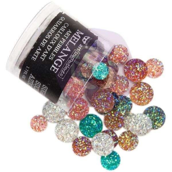 Finnabair Art Ingredients Melange Art Pebbles- Sugar