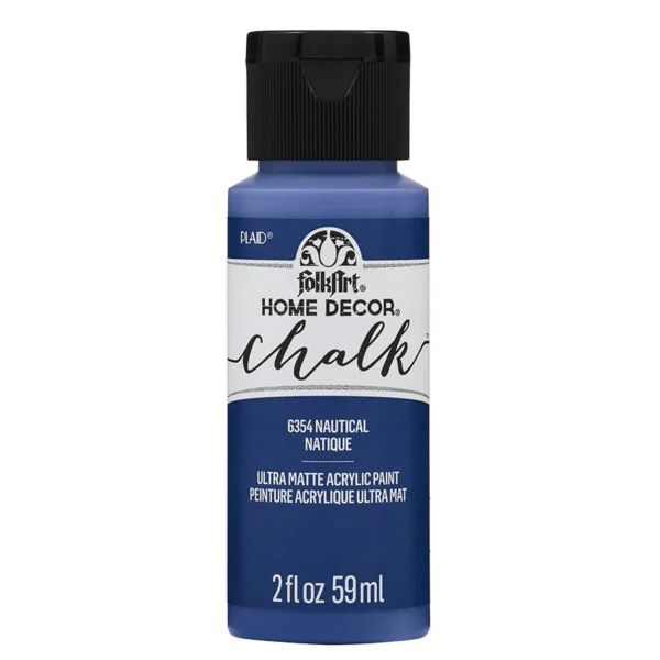 FolkArt Home Decor Chalk Paint 2oz - Nautical