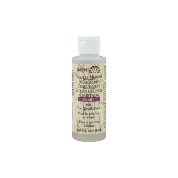 FolkArt Crackle Medium- 4oz