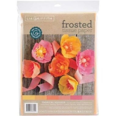 Frosted Tissue Paper - Tropical Squeeze