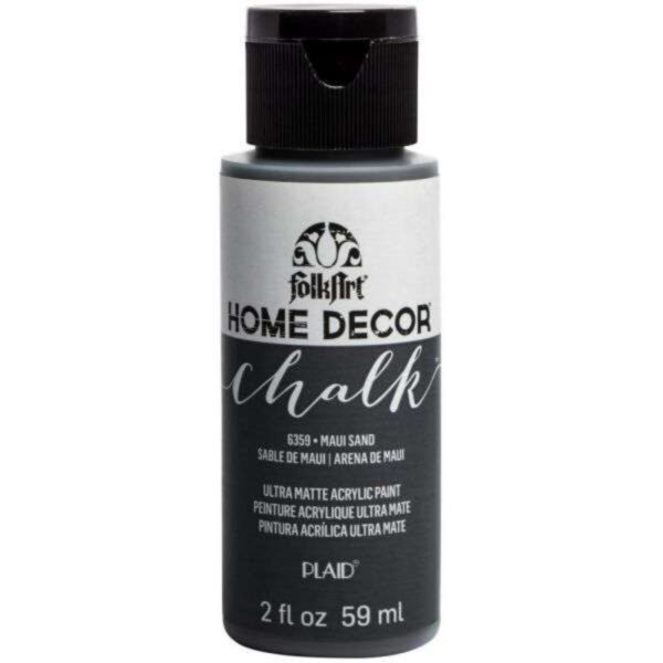 FolkArt Home Decor Chalk Paint 2oz - Maui Sand