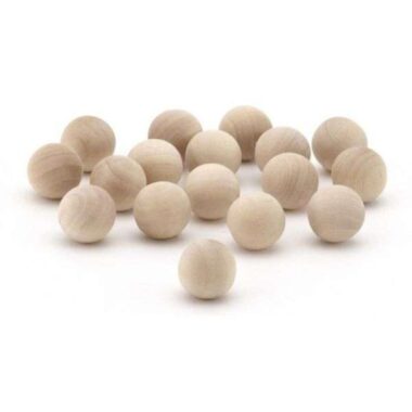 Hygloss Wood Balls 3/4" 18/Pkg