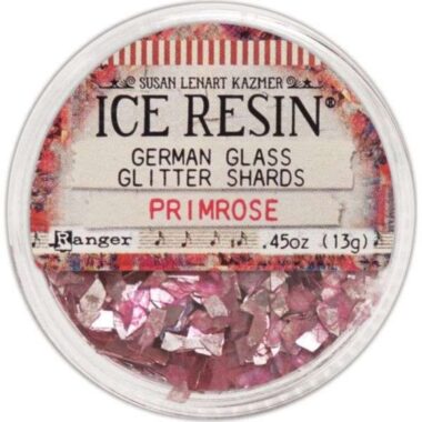Ice Resin Glass Glitter Shards- Primrose