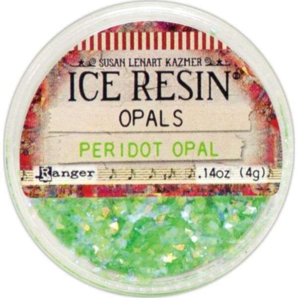 Ice Resin Opals- Peridot