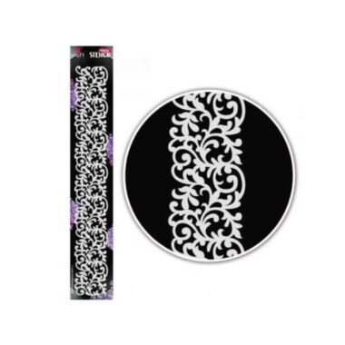 Icraft Border Stencil-8004