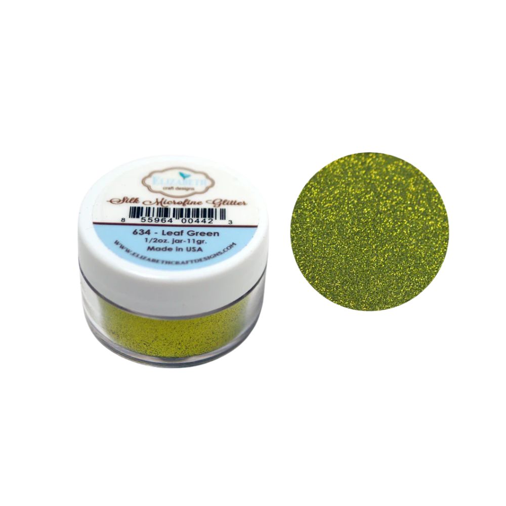 leaf-green-glitter
