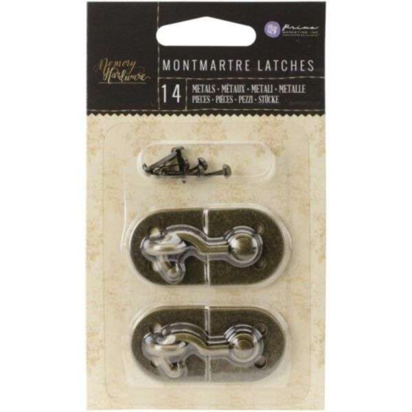 Prima Marketing Memory Hardware Embellishments - Montmarte Metal Latch