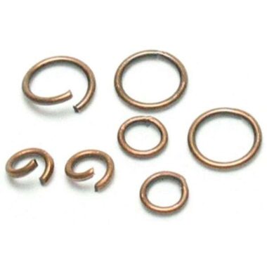 Jewelry Basics Metal Findings 400/Pkg - Copper Jump Rings