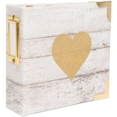 Project Life Album 4x4"- Glitter Heart