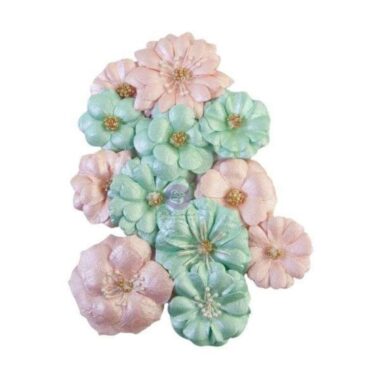 Prima Marketing Mulberry Paper Flowers - Pastel Dreams/Magic Love