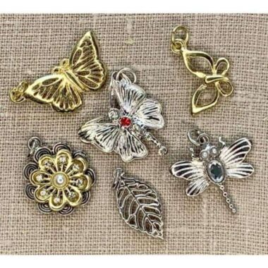 Charms 6/Pkg - Outdoor