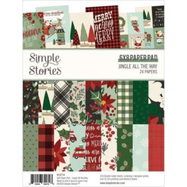 Simple Stories Double-Sided Paper Pad - Jingle All the Way